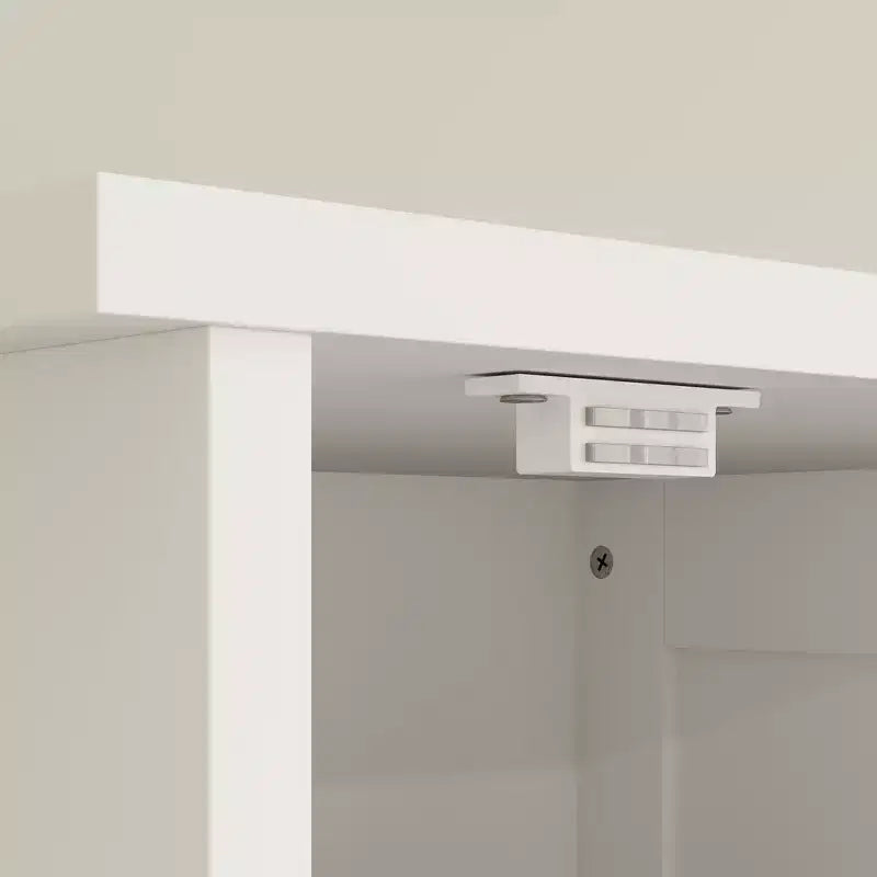 HOMCOM Armoire de Rangement de Salle de Bain Haute 170 cm avec Tiroir, Meuble de Salle de Bain Etroit Style Ferme avec Portes Coulissantes et Etagères Réglables, Armoire à Linge