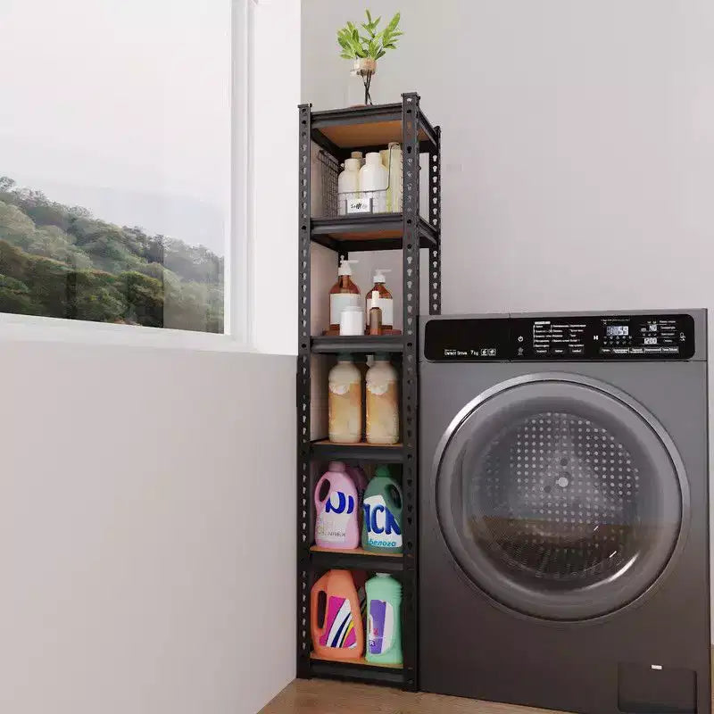 Étagère de rangement en acier Karl Home, 6 niveaux, espacement réglable