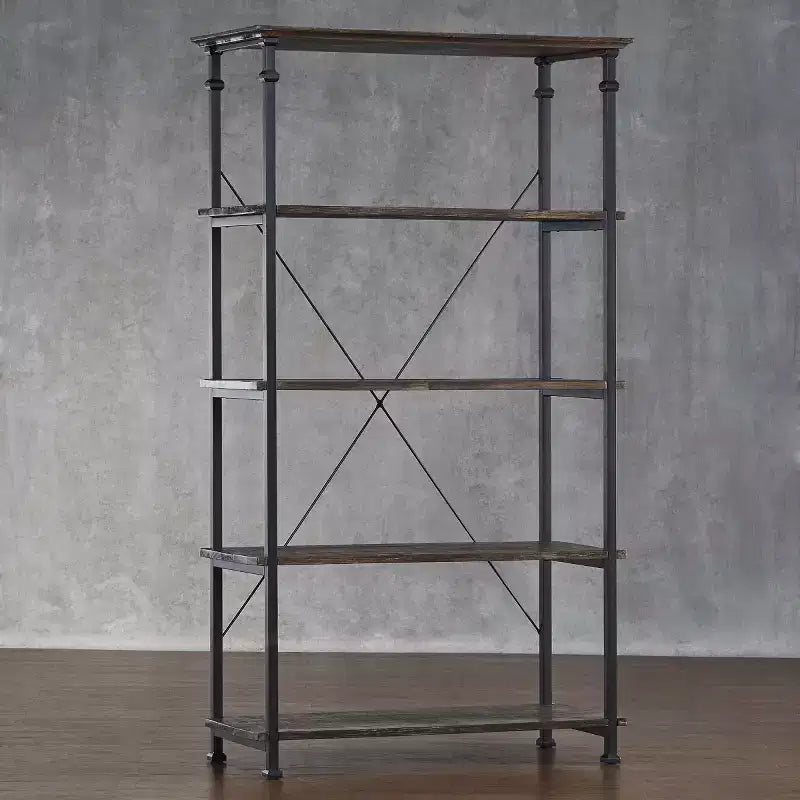 Bibliothèque Ronay rustique industrielle vintage – iNSPIRE Q