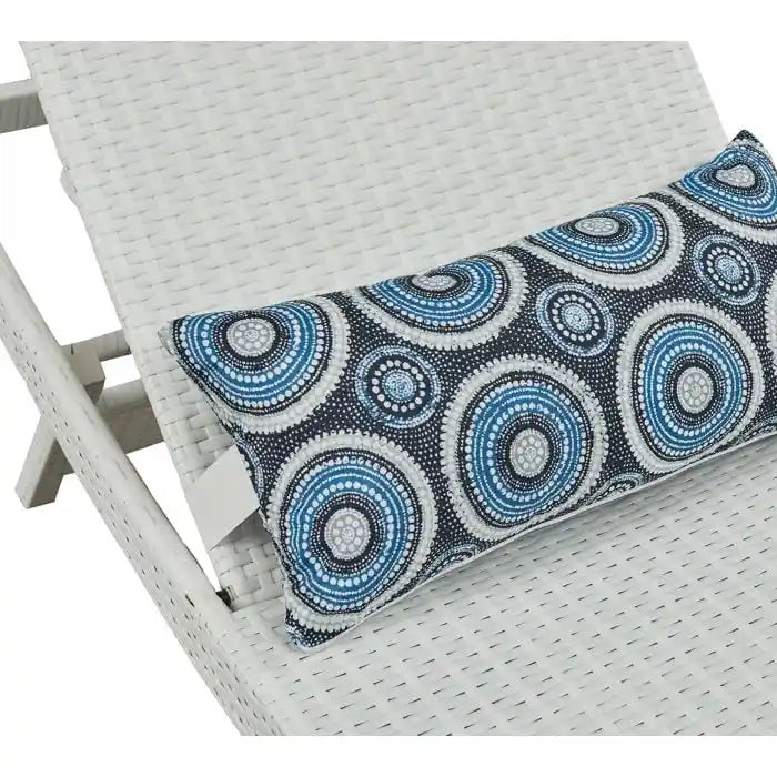 Chaises longues en osier tout temps - Lot de 2