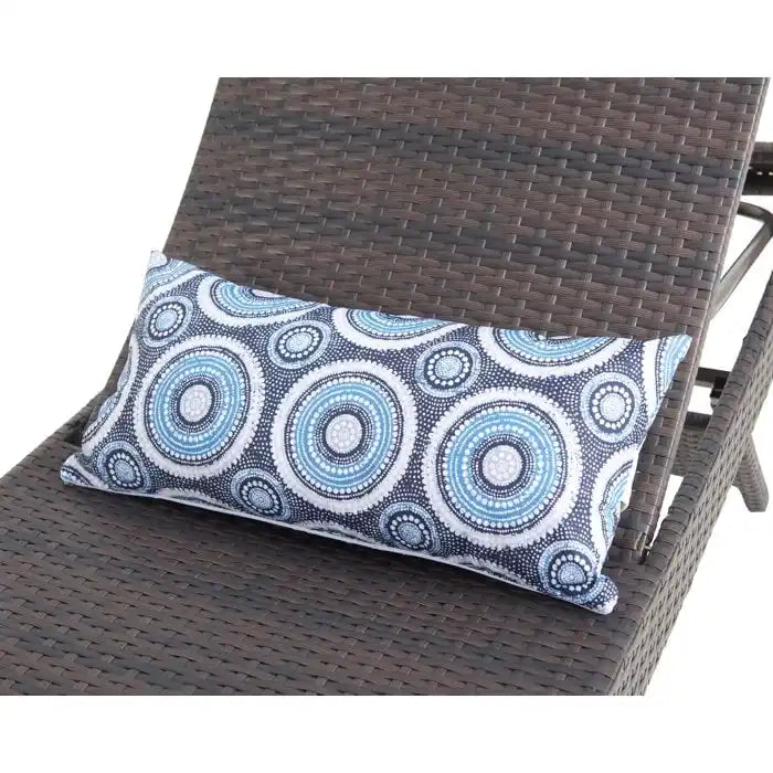 Chaises longues en osier tout temps - Lot de 2
