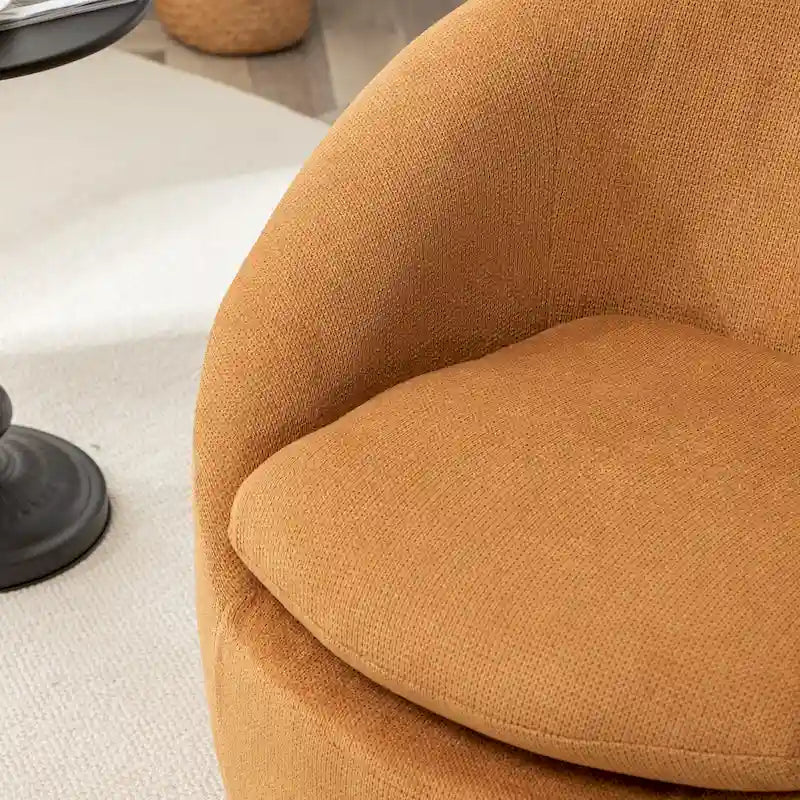 Fauteuil pivotant - Rotation à 360° - Tissu bouclette