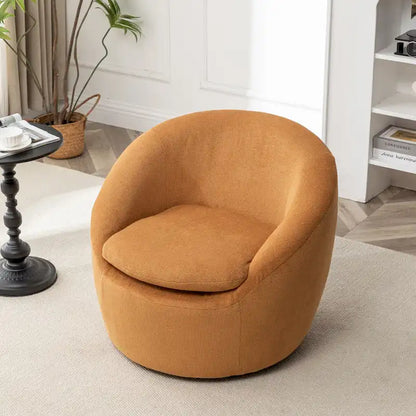 Fauteuil pivotant - Rotation à 360° - Tissu bouclette