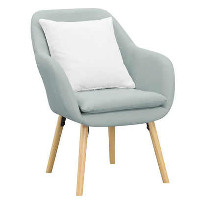 Fauteuil d'appoint rembourré à oreilles Charlotte « Take a Seat » de Convenience Concepts