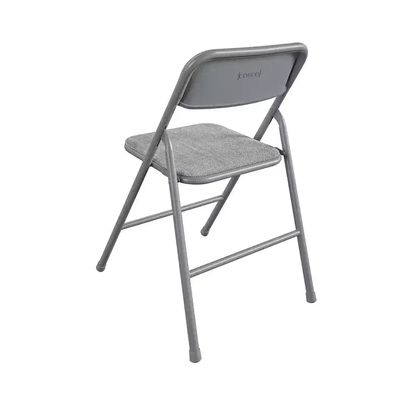 Ensemble de salle à manger pliant 5 pièces en tissu COSCO et table de cartes en vinyle de 34 po