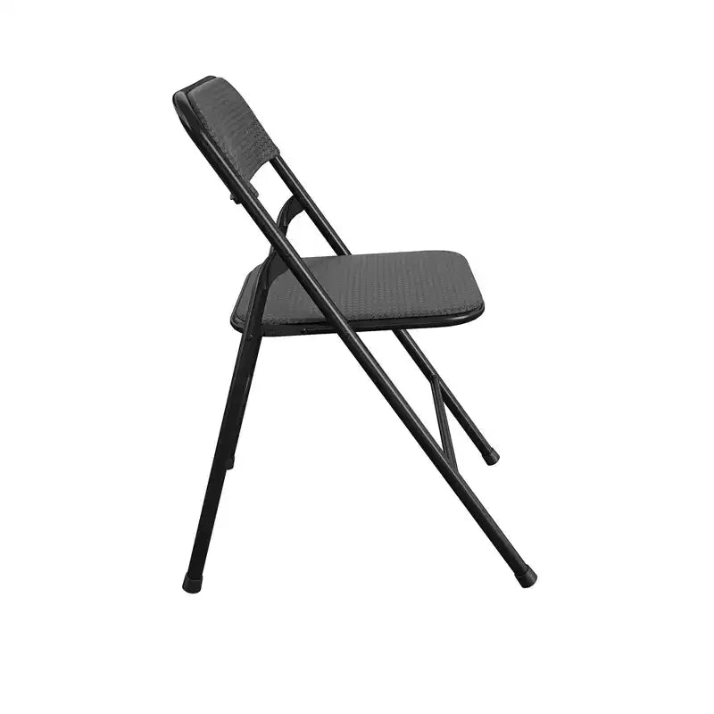 Ensemble de salle à manger pliant 5 pièces en tissu COSCO et table de cartes en vinyle de 34 po