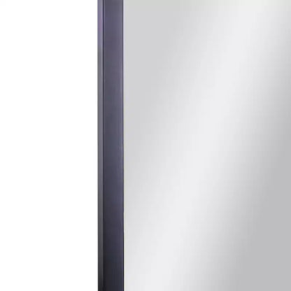 Flash Furniture Finlay Miroir Mural Pivotant en Métal - Grand Miroir de Maquillage d'Appoint pour Salle de Bain
