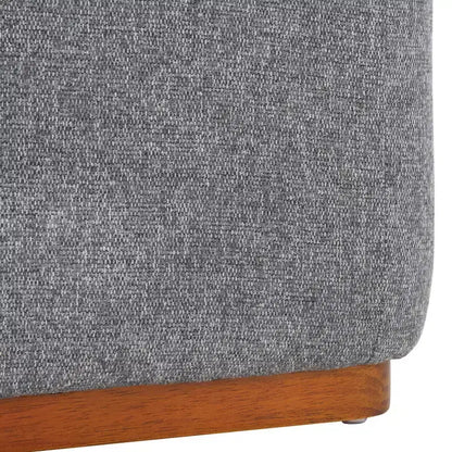 Fauteuil Oreus - ACH3400A - Gris/Noyer - Safavieh