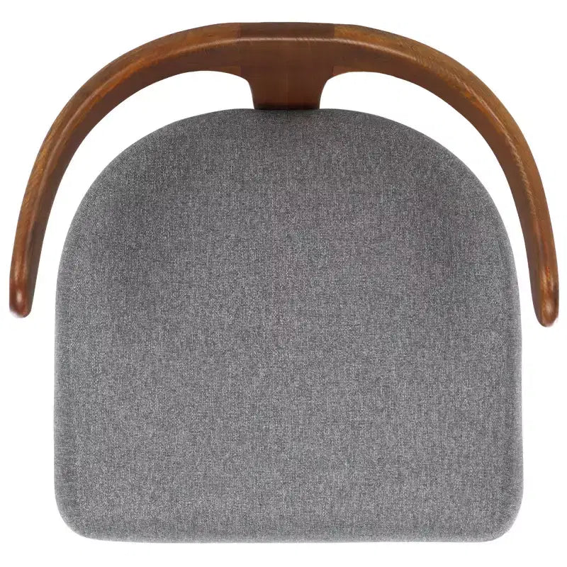 Fauteuil Oreus - ACH3400A - Gris/Noyer - Safavieh