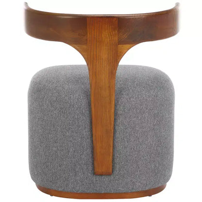 Fauteuil Oreus - ACH3400A - Gris/Noyer - Safavieh