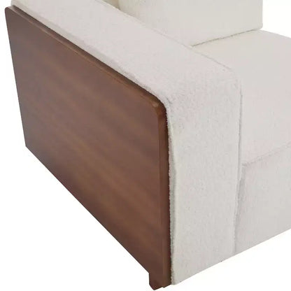 Christopher Knight Home Canapé d'angle en L rembourré Avery avec oreillers, beige/marron