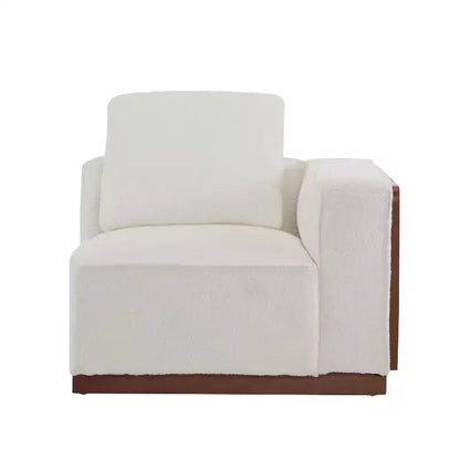Christopher Knight Home Canapé d'angle en L rembourré Avery avec oreillers, beige/marron