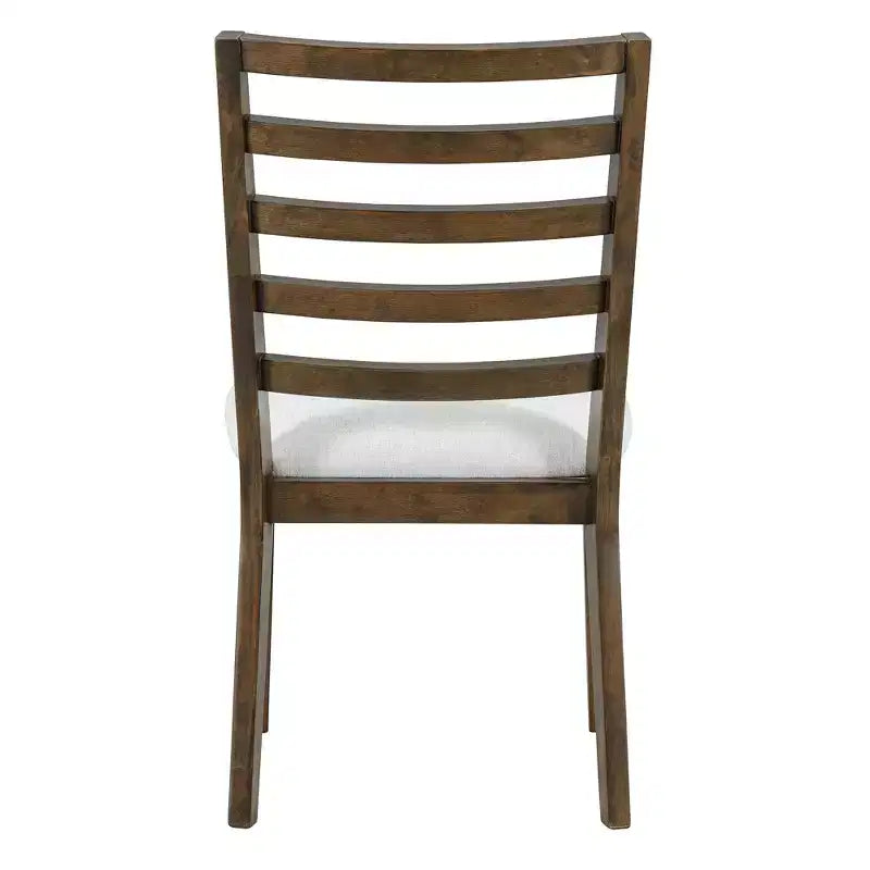 Ensemble de salle à manger fonctionnel Whisen 5 pièces, style rustique rétro, avec 1 table extensible et 4 chaises rembourrées