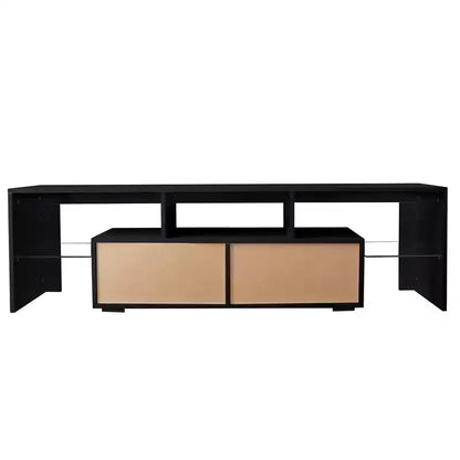 Meuble TV Moderne Pour Téléviseurs Jusqu'à 70 Pouces, Meuble TV Mural avec Tiroir de Rangement, Console Multimédia pour Salon Chambre Bureau