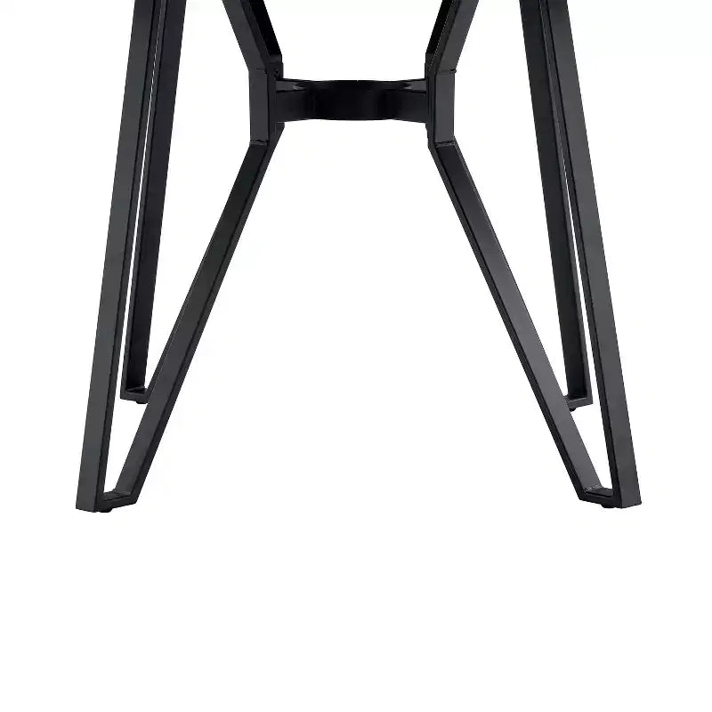 Table de salle à manger ronde Christopher Knight Home Wedy 46.85, 4 places, avec pieds épingle