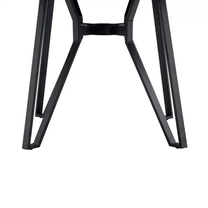 Table de salle à manger ronde Christopher Knight Home Wedy 46.85, 4 places, avec pieds épingle