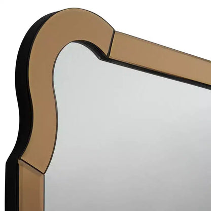 Miroir Mural Rectangulaire Natalya 27 x 39 Or Chaud Noble Park