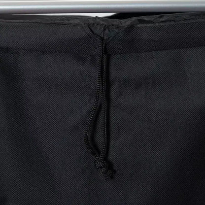 Panier à linge en bambou en X, doublure lavable et cadre en bambou, naturel