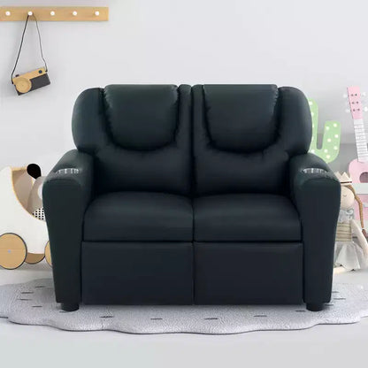 Causeuse inclinable de luxe pour enfants Home Imports Emporium - Causeuse inclinable chic avec fonction de poussée-dossier