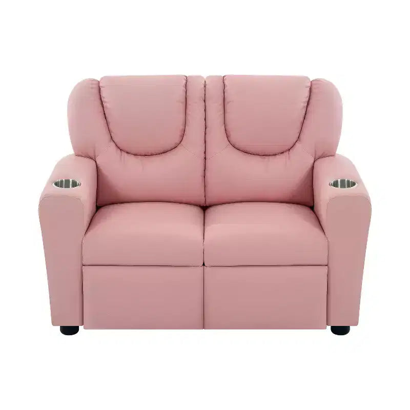 Causeuse inclinable de luxe pour enfants Home Imports Emporium - Causeuse inclinable chic avec fonction de poussée-dossier