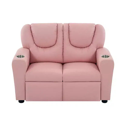 Causeuse inclinable de luxe pour enfants Home Imports Emporium - Causeuse inclinable chic avec fonction de poussée-dossier