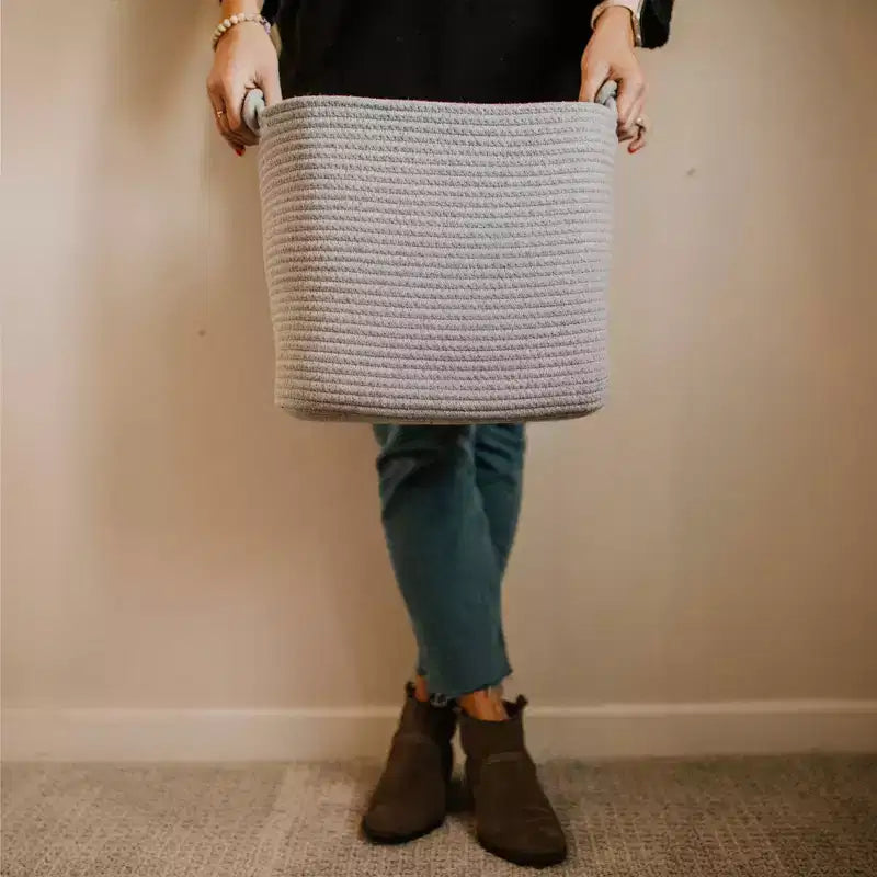 Panier de rangement en corde Parker Baby Co.