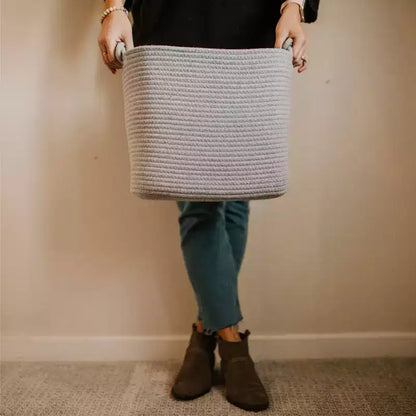 Panier de rangement en corde Parker Baby Co.