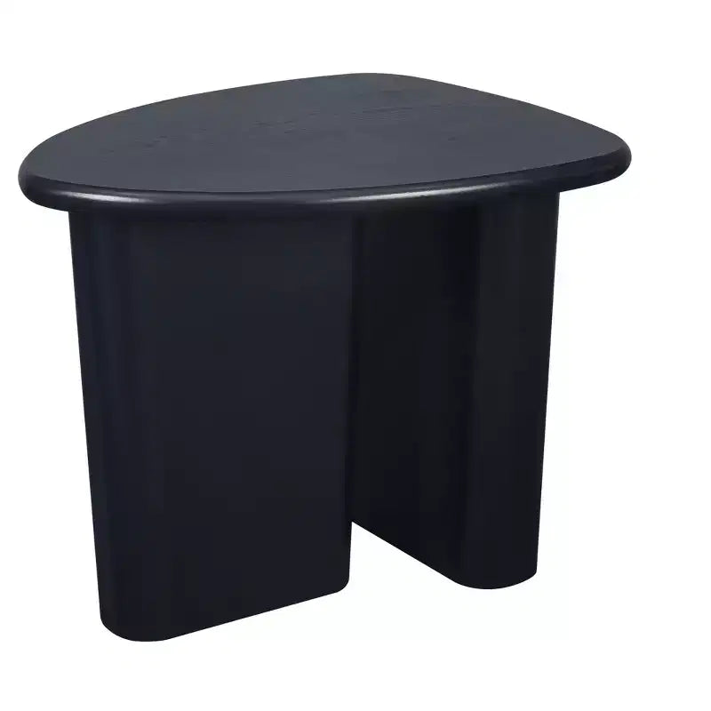 Zeus & Ruta 35.59 in. Tapered Tabletop Side Table