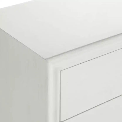 Commode d'appoint à 3 tiroirs Oslo 32W blanche Crestview Collection
