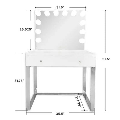 Table de maquillage Impressions Vanity SlayStation Scarlett