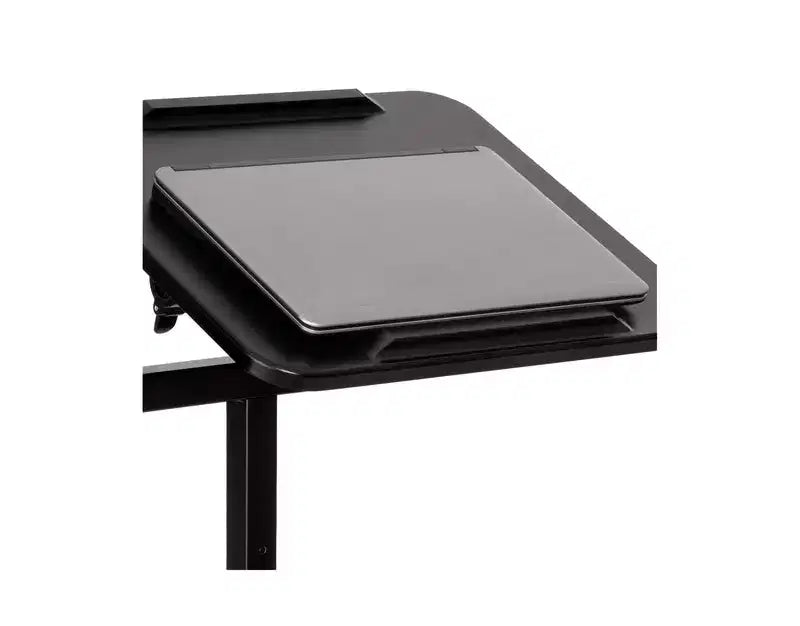 Chariot de bureau mobile inclinable Seville Classics 26 avec tapis de souris