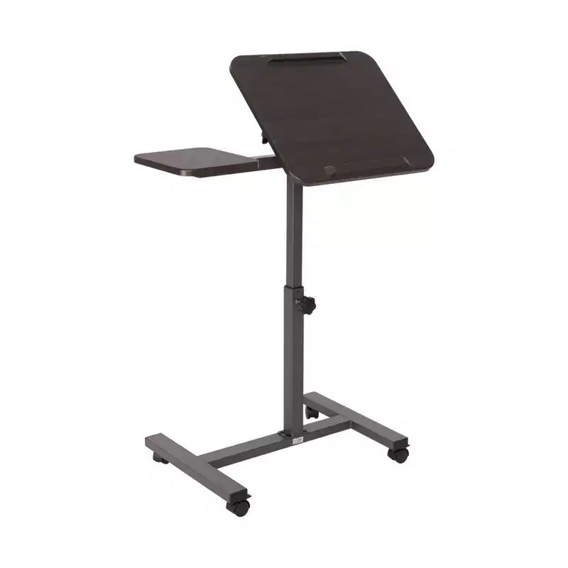 Chariot de bureau mobile inclinable Seville Classics 26 avec tapis de souris