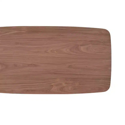 Table à manger rectangulaire GDFStudio Jill 71 en bois avec pieds sculpturaux
