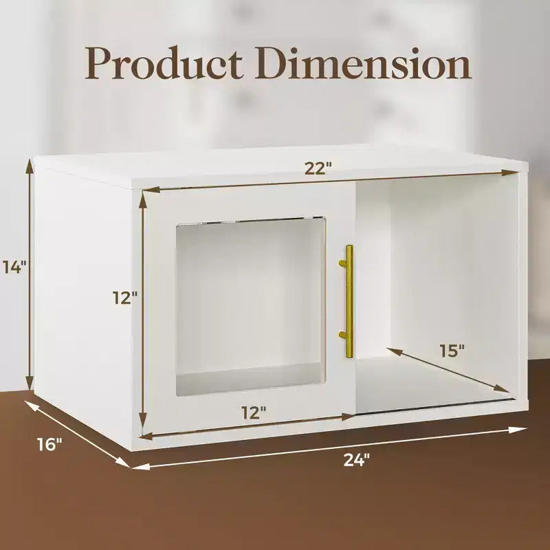 Organisateur de rangement Heynemo Cube avec porte en acrylique, bibliothèque empilable, système de rangement modulaire Cubby, étagère d'affichage en bois pour placard