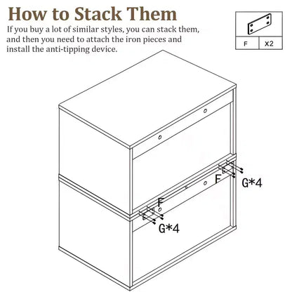 Organisateur de rangement Heynemo Cube avec porte en acrylique, bibliothèque empilable, système de rangement modulaire Cubby, étagère d'affichage en bois pour placard
