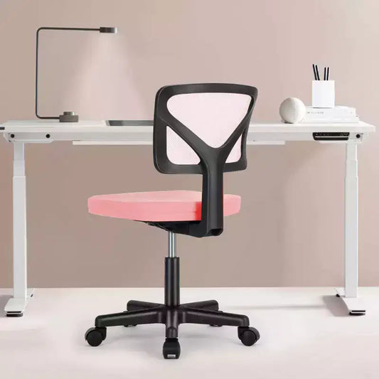 Zen Minimalist Office Pod - WhisperRoll Casters and Breathable Back