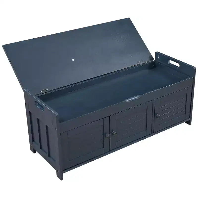 Banc de chambre AndMakers de 43,5 po avec 3 portes