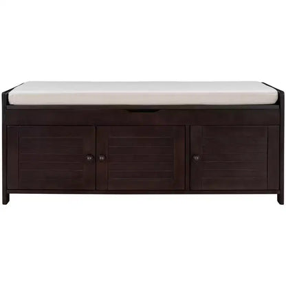 Banc de chambre AndMakers de 43,5 po avec 3 portes