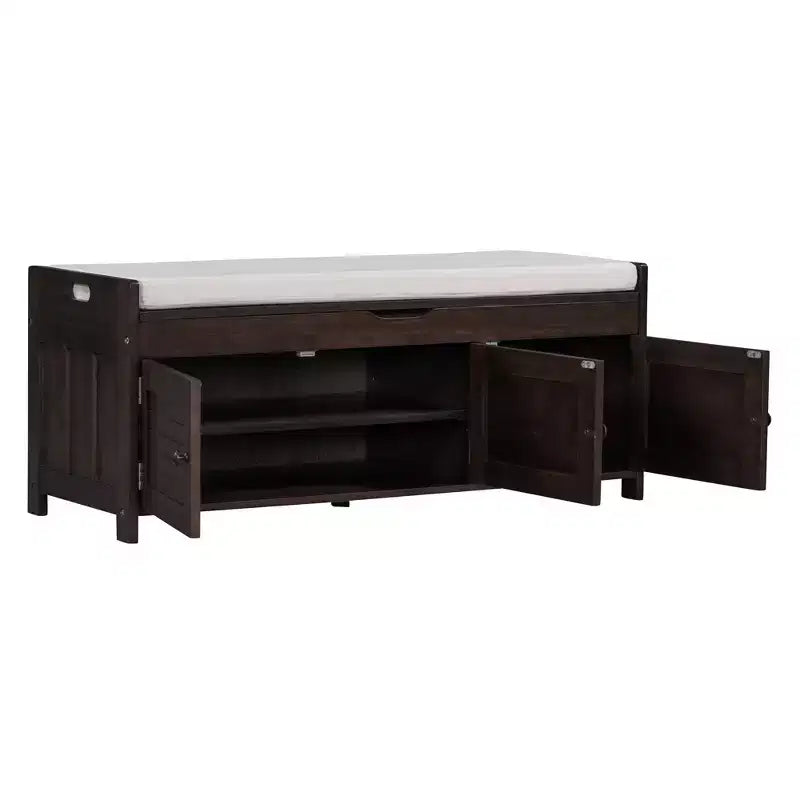 Banc de chambre AndMakers de 43,5 po avec 3 portes