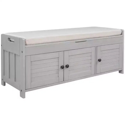 Banc de chambre AndMakers de 43,5 po avec 3 portes