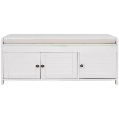 Banc de chambre AndMakers de 43,5 po avec 3 portes