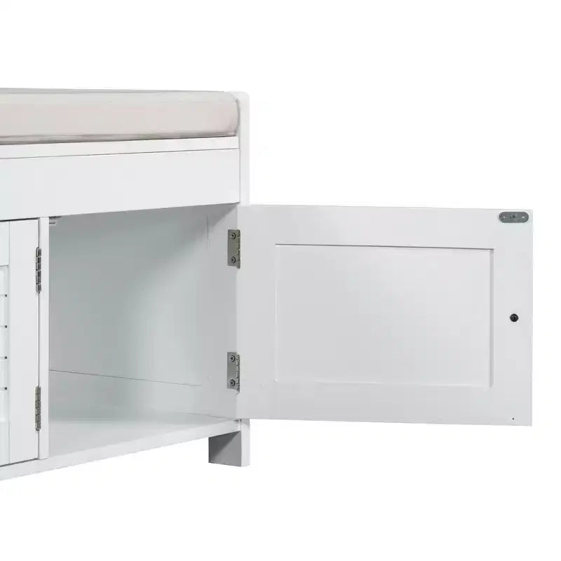 Banc de chambre AndMakers de 43,5 po avec 3 portes