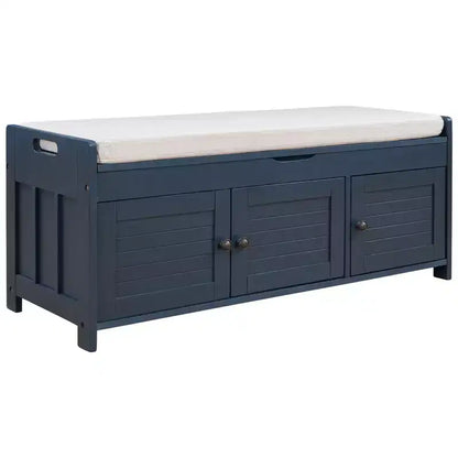 Banc de chambre AndMakers de 43,5 po avec 3 portes