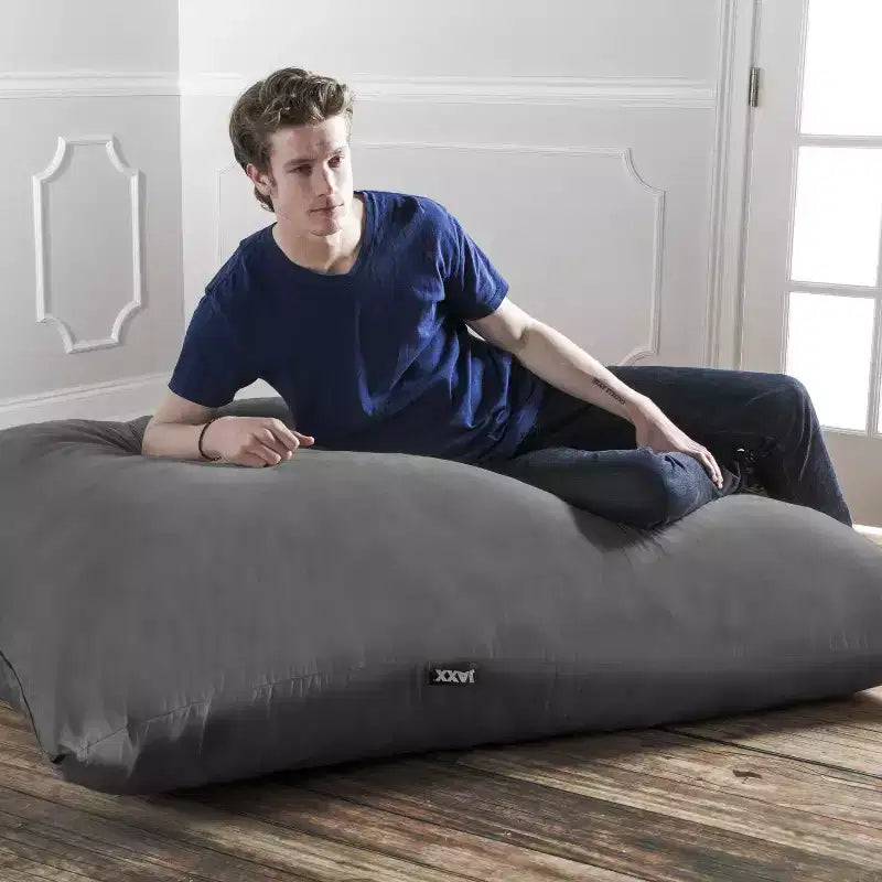 Jaxx Pillow Saxx 1,68 m - Grand coussin de sol et pouf de relaxation
