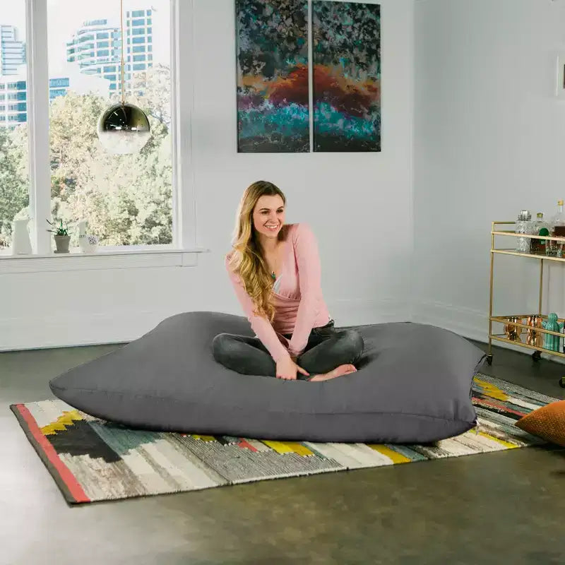 Jaxx Pillow Saxx 1,68 m - Grand coussin de sol et pouf de relaxation