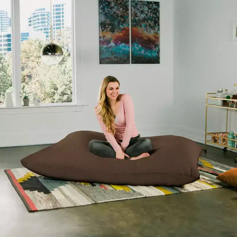 Jaxx Pillow Saxx 1,68 m - Grand coussin de sol et pouf de relaxation