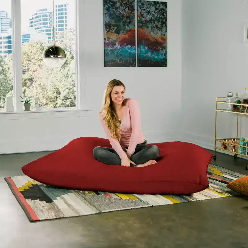 Jaxx Pillow Saxx 1,68 m - Grand coussin de sol et pouf de relaxation