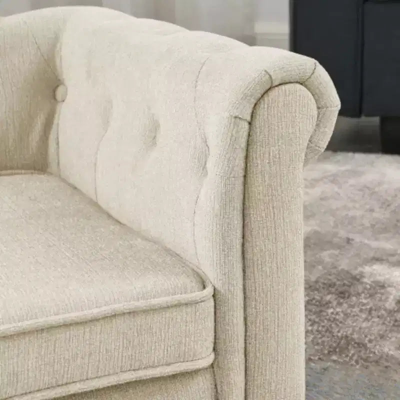 Confort et style pour votre animal : lit rectangulaire surélevé pour chien de couleur beige, design durable