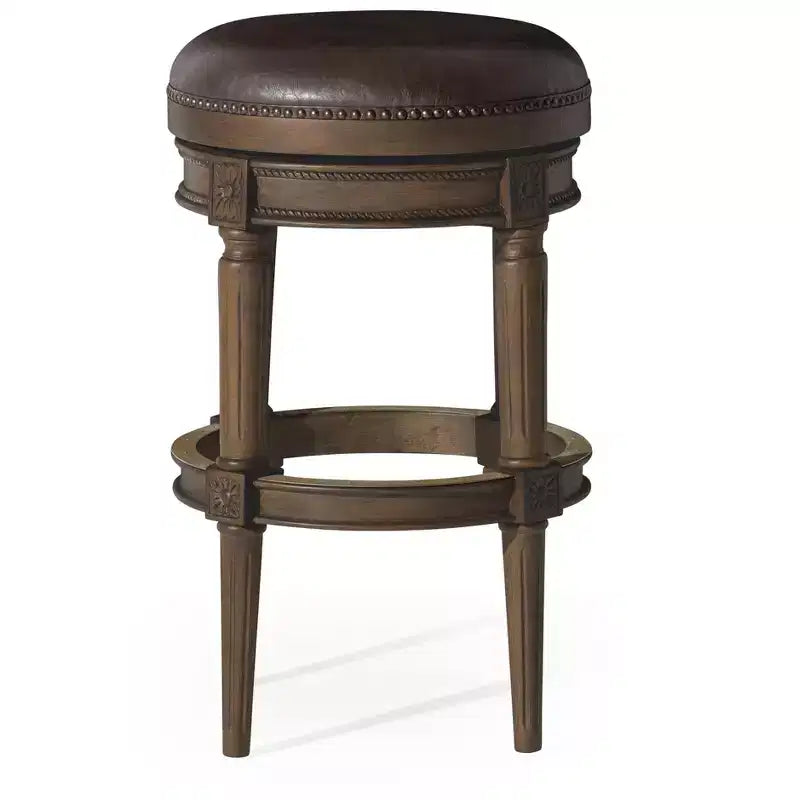 Tabourets de bar pivotants sans dossier Maven Lane 31 Pullman avec similicuir