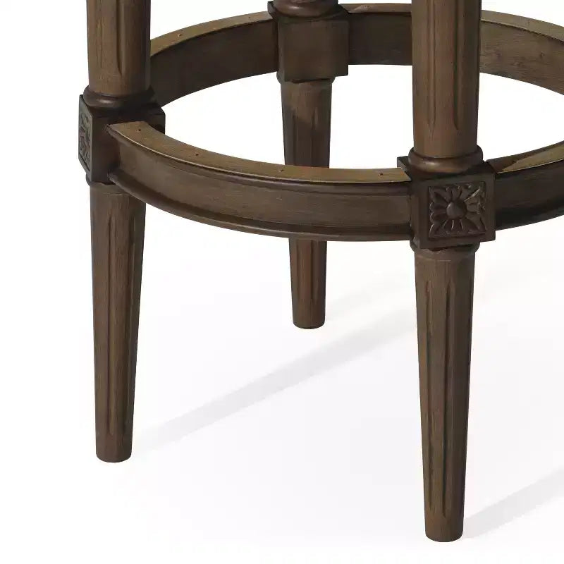Tabourets de bar pivotants sans dossier Maven Lane 31 Pullman avec similicuir